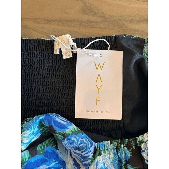 NWT WAYF Roses Off the Shoulder Floral Top - Picture 6 of 6